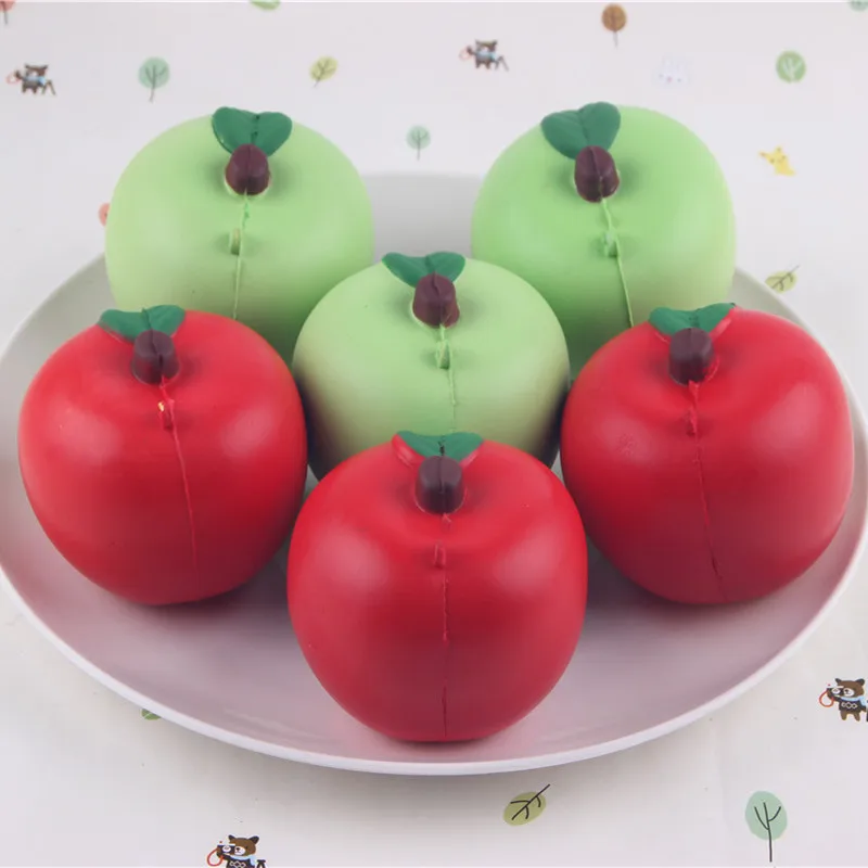 Новые милые очки Jumbo с красным яблоком медленно восстанавливающие форму