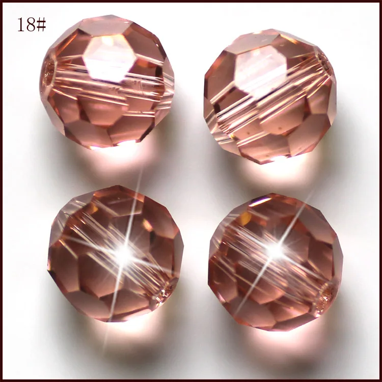 Хрустальные модные рукоделие ювелирные бусины 6 мм футбольные стеклянные