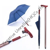 self defense crutch umbrellasold mans giftunbreakable umbrellaswalking stickall in one parasolsalloy casecar umbrellas