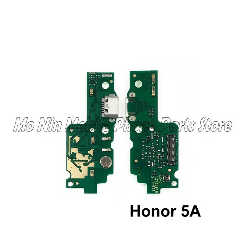 Микрофонный модуль+ USB плата с зарядным портом, гибкий кабель, соединительные части для huawei Honor Play 5A 5C 5X, замена