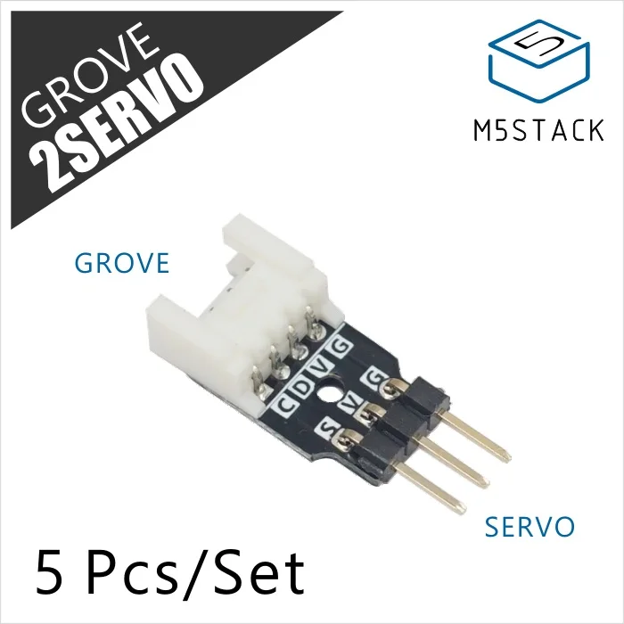Официальный соединитель M5Stack grove2forest Grove2Pin Grove2SERVO 5 шт. в комплекте три вида