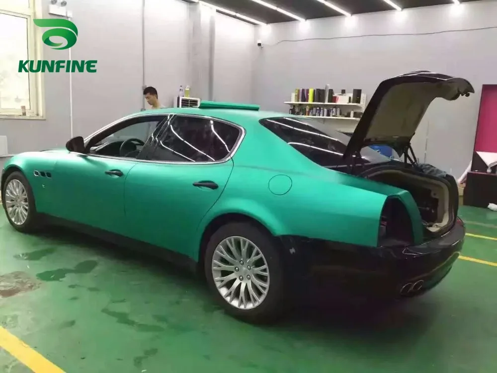 Car Styling Wrap Matt Ice Green Vinyl film Body Sticker With Air Free Bubble For Vehiche 1.52*20 M / Roll | Автомобили и