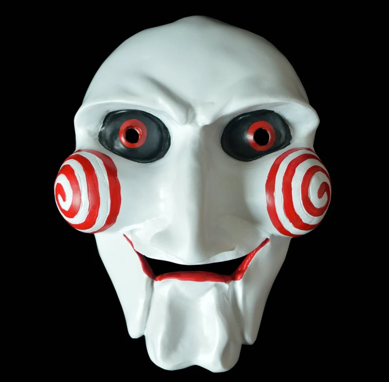 Пять малышей для Хэллоуина маска лица фу ужас пила Маска-убийца кукла | Дом и сад