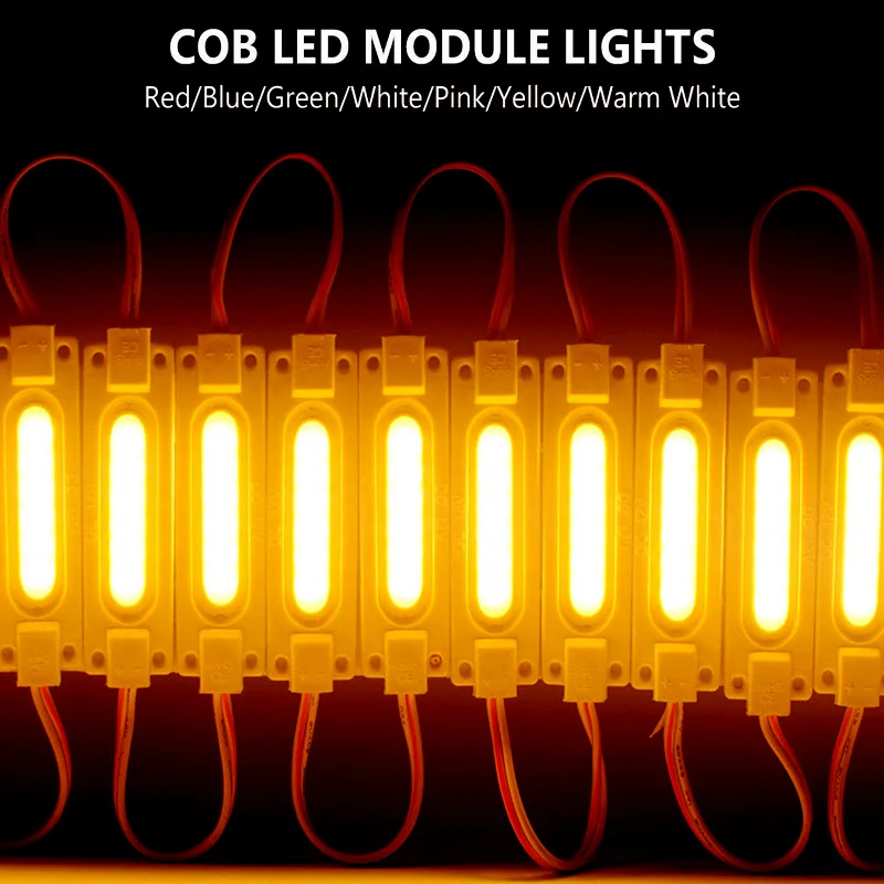1 5 Вт DC12V сверхъяркий COB Светодиодный модуль лампы инжекции ABS IP67