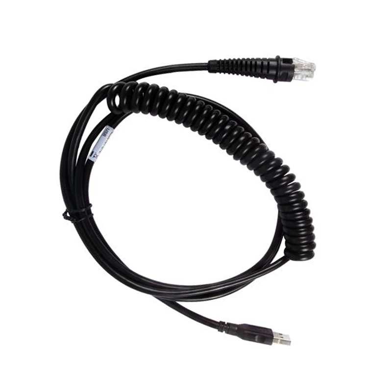 Пружинный кабель USB 3 м для сканера штрих-кодов Honeywell 3800G 4600G 4820G