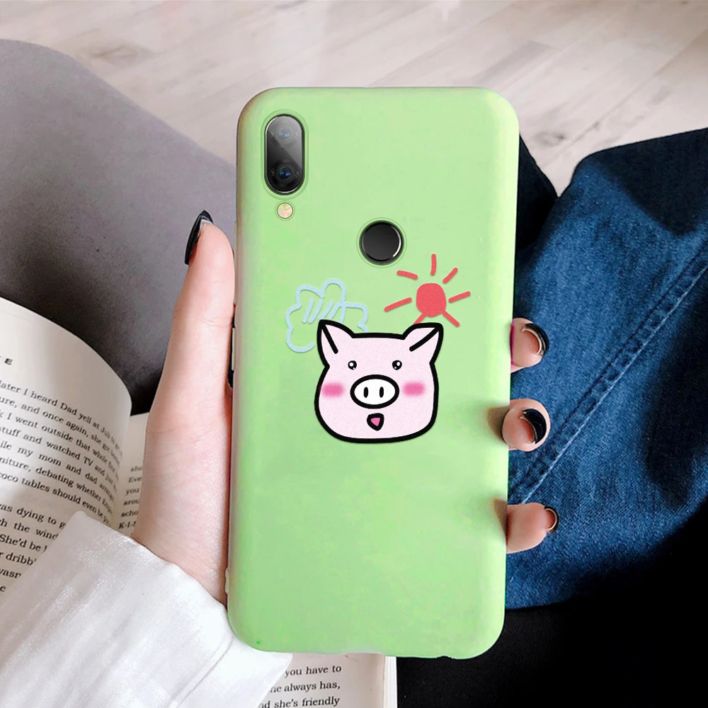 06 Модный чехол из ТПУ с мультипликационным принтом для Xiaomi mi 9t 9 se 8 A2 Lite 9T Pro Avocado Green кактус для Xiaomi mi 9 mi 8 mi 6X - Цвет: 06