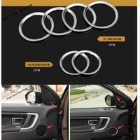 yimaautotrims door stereo speaker sound loudspeaker ring cover trim fit for land rover discovery sport 2015 2019 interior