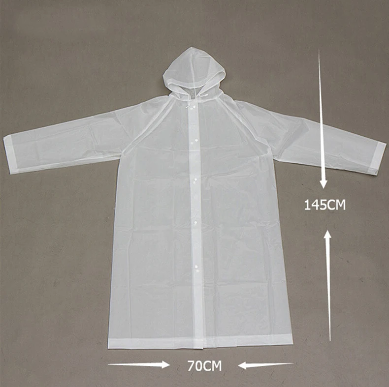 Модная дешевая Женская длинная куртка полупрозрачный водонепроницаемый