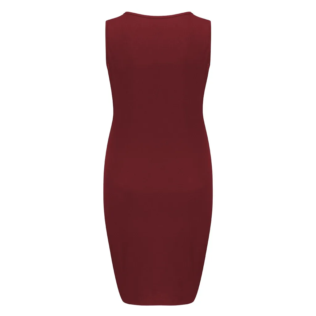 Causal Women Solid Sleeveless Pregnant Maternity Dress V-Neck Cotton Nursing Breastfeeding Summer for women zomer jurk | Мать и ребенок