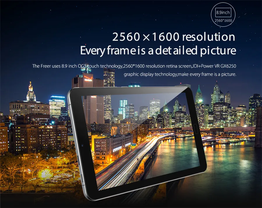 Alldocube U89 свободный X9 планшетный ПК 8,9 ''ips 2560*1600 Android 6,0 MT8173V четырехъядерный 13MP двойной Wifi 2,4G/5G 4GB Ram 64GB Rom