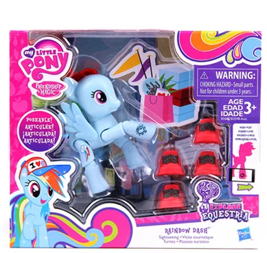 My Little Pony Дружба-это волшебная милая игрушка, подвижная Базовая игрушка пони, кукла серии, коллекционные игрушки для девочек 8 см