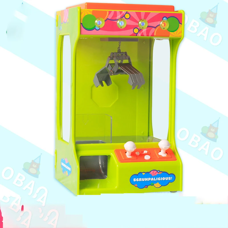 Usb зарядка коготь машина Candy Grabber кукла аркадная игра ловушка игрушка Клип коготь кран торговый автомат НЛО ловушка
