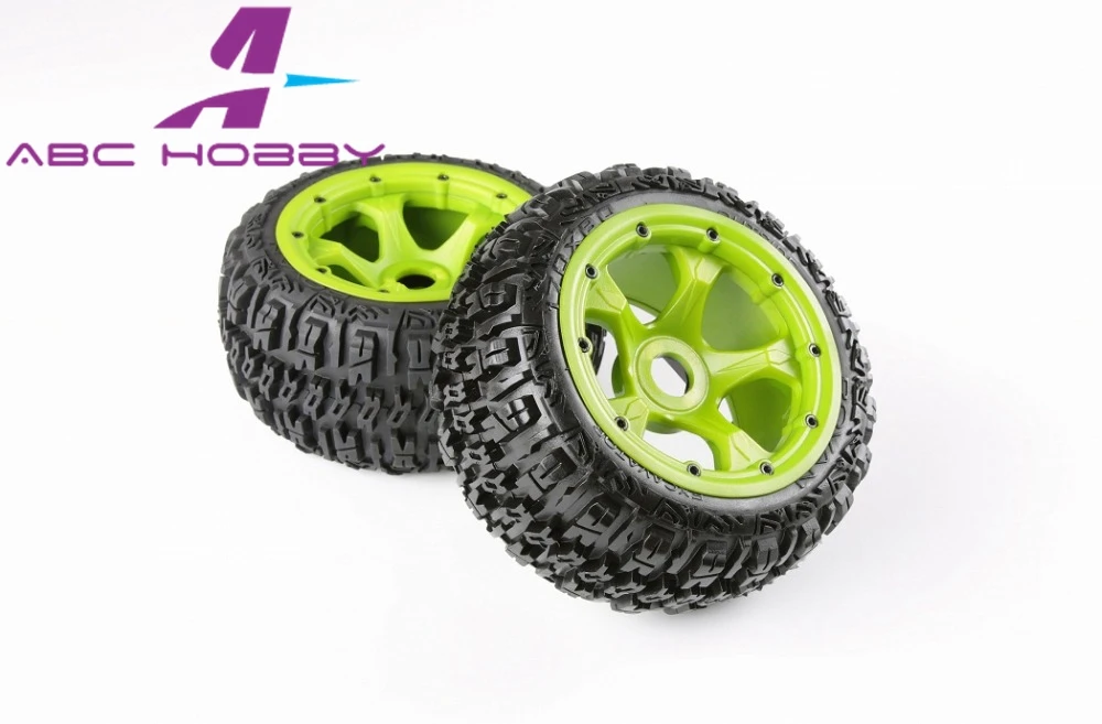 HPI RACING/KM 5B 5T 5SC LOSI TDBX FS гоночный mcd 1/5 Масштаб rc задний комплект шин с нейлоновым