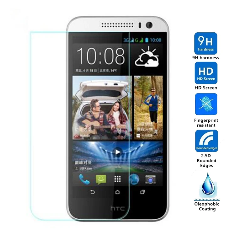 Лидер продаж! Закаленное стекло для HTC Desire X10 626 826 828 825 620 630 830 Защитная пленка