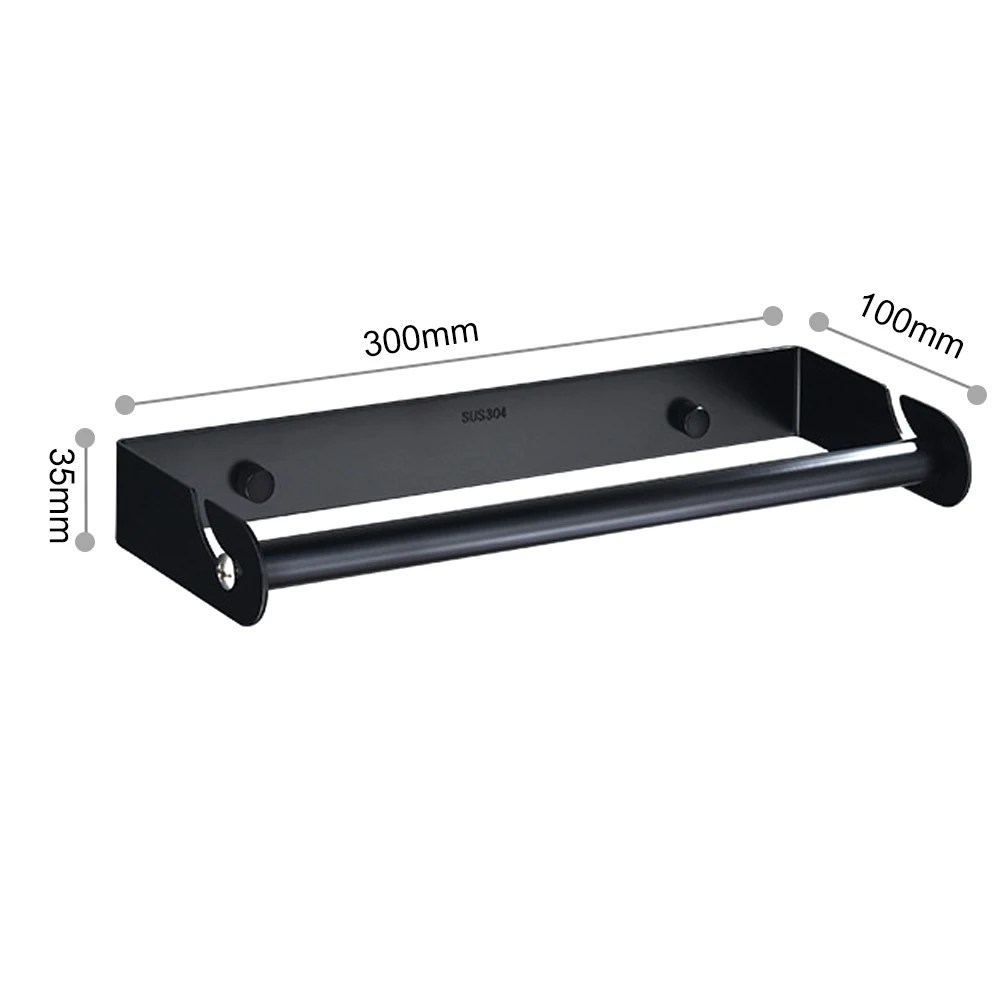 Kitchen Toilet Shelf Roll Paper Holder Storage Rack ABS Tissue Hanger Hanging Bathroom Accessories Wall Mounted | Дом и сад