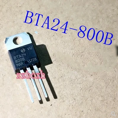 

10PCS/LOT New original In Stock BTA24-800B BTA24 800B TO-220