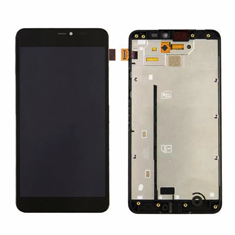 Черный ЖК-дисплей для Nokia Lumia 640 XL + цифровой преобразователь сенсорного экрана в