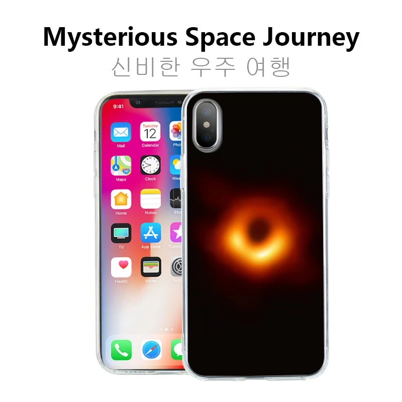 FLOVEME черный чехол с отверстием для iPhone XR Мягкая силиконовая Обложка TPU телефона 4 4s