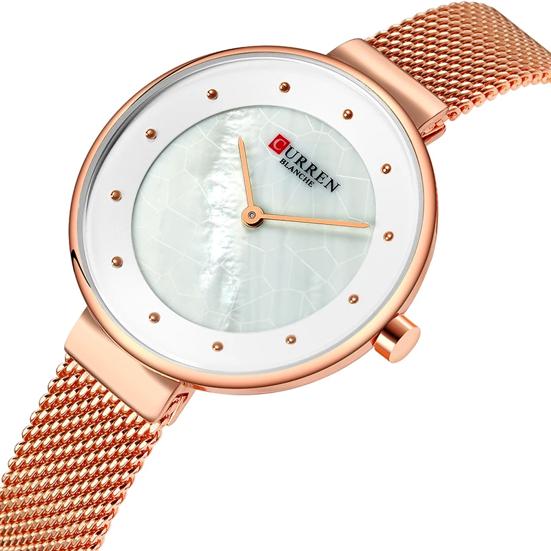 Модные женские часы подарочные Роскошные Брендовые с сеткой повседневные