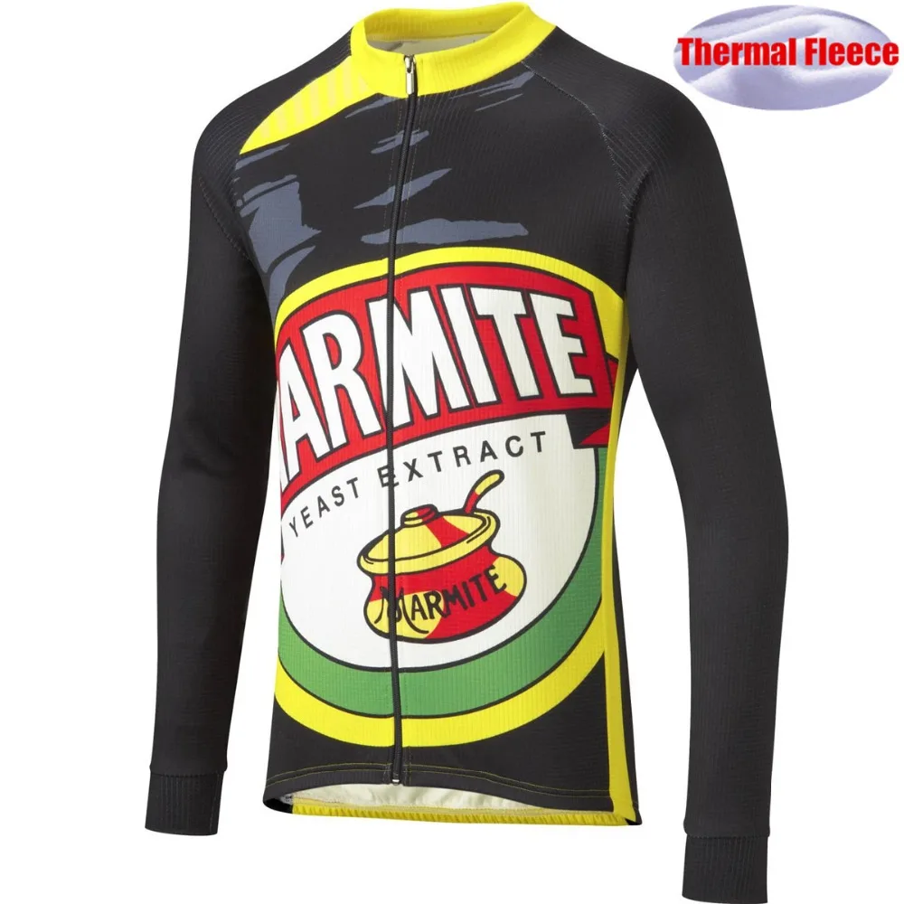 

2019Thermal Fleece Long Sleeve Cycling Jersey Winter Outdoor Mountain Cycling Clothing Bike Jacket Jersey Maillot Ropa Ciclismo
