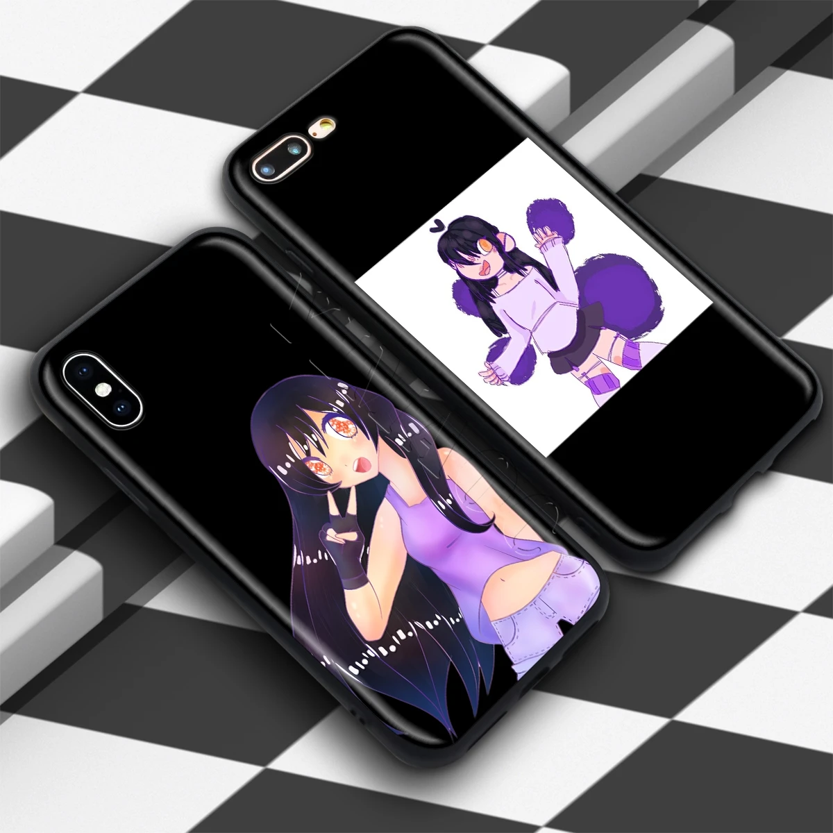 Мягкий силиконовый чехол YIMAOC Aphmau Kawaii для iPhone 11 Pro XS Max XR X 8 7 6 6S Plus 5 5s se|Бамперы| |
