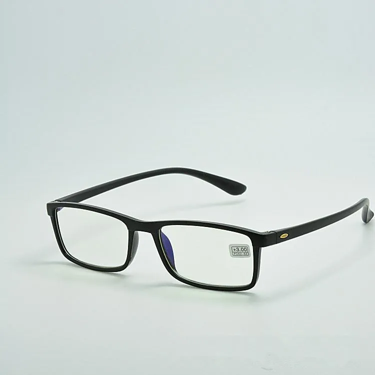 Оправа для чтения с диоптрией для женщин и мужчин, оптические очки с защитой от синего излучения TR90, диоптрии 1.0, 1.5, 2.0, 2.5, 3.0, 3.5, 4.0 и выше.