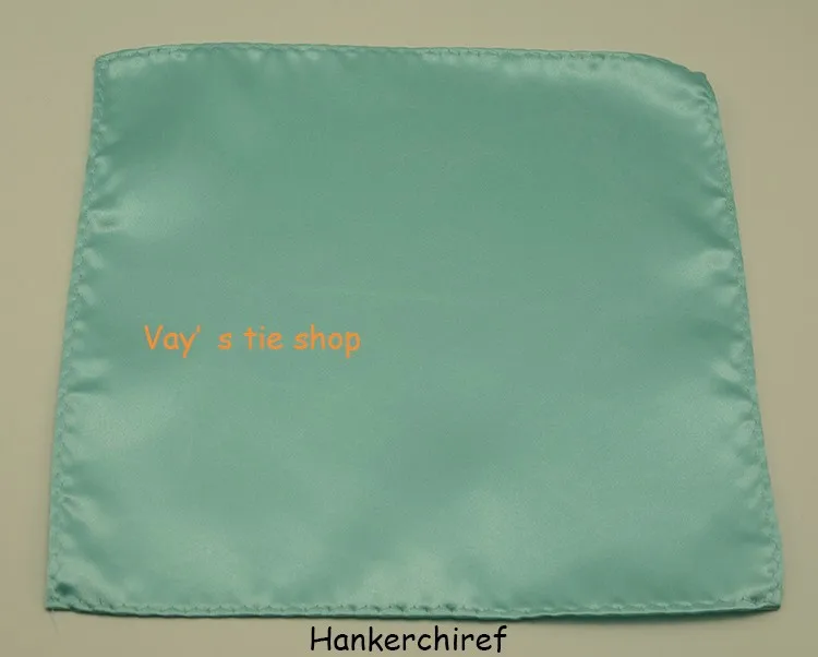 Hanky Модный мятный зеленый галстук-бабочка для мужчин тонкий галстук Hankerchiref набор Papillon Свадьба TiffanyBlue-like Bowties Cravat Corbatas - Цвет: Hanky