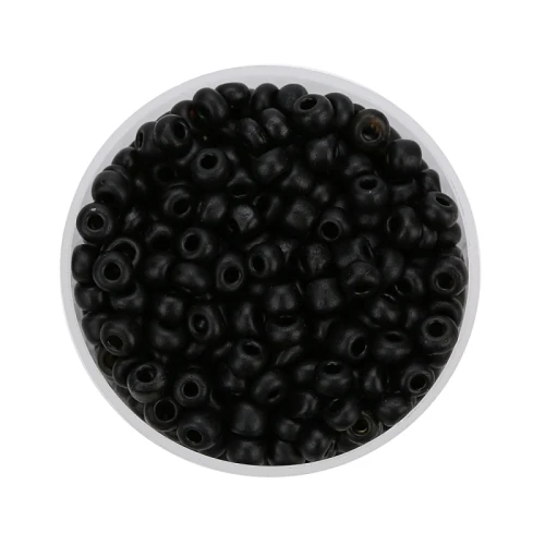 500 шт./лот матовые маленькие 4 мм стеклянные бусины Miyuki Seedbeads дешевый ювелирный материал для изготовления ожерелья ювелирных изделий - Цвет: black