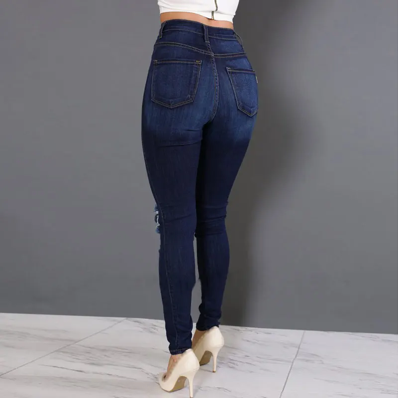 HEE GRAND новинка 2018 женские джинсы брюки высокое качество обтягивающие Карандаш