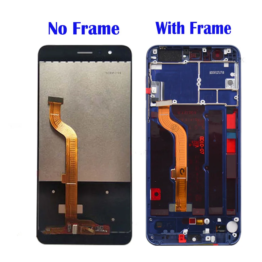 5 2 &quotдисплей для Huawei Honor 8 ЖК экран сенсорный дигитайзер сборка Замена рамка Frd L09