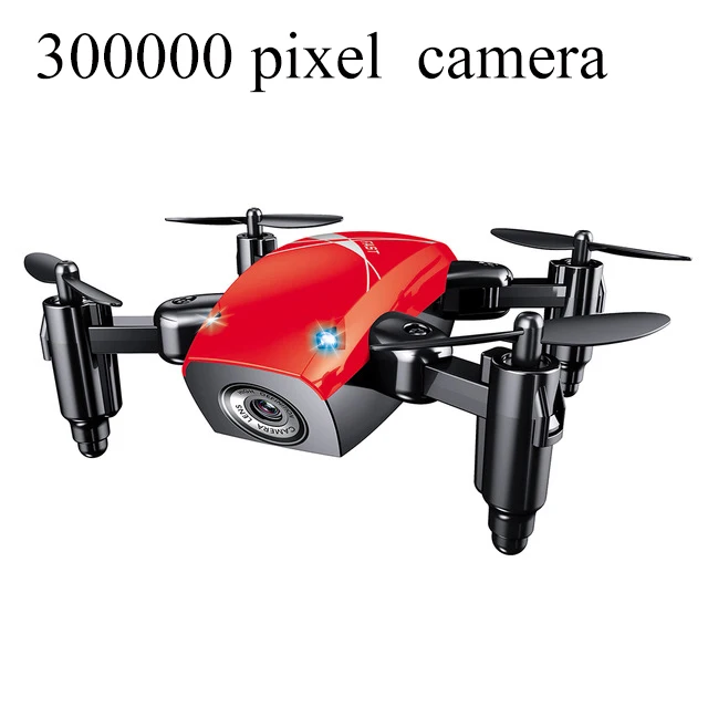 300000 pixel camera Rc вертолет 4ch Rtf складной RC Мини карманный Дрон микро Дрон RC вертолет Дроны с камерой Hd высота удержания Wifi Дрон игрушки - Цвет: 300000 pixel camera