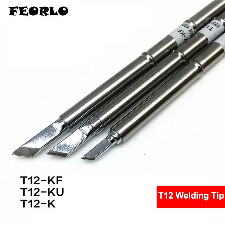 Наконечники для пайки FEORLO 7 шт./лот T12 B2 BL I IL JL02 HAKKO наконечники паяльника сварочные