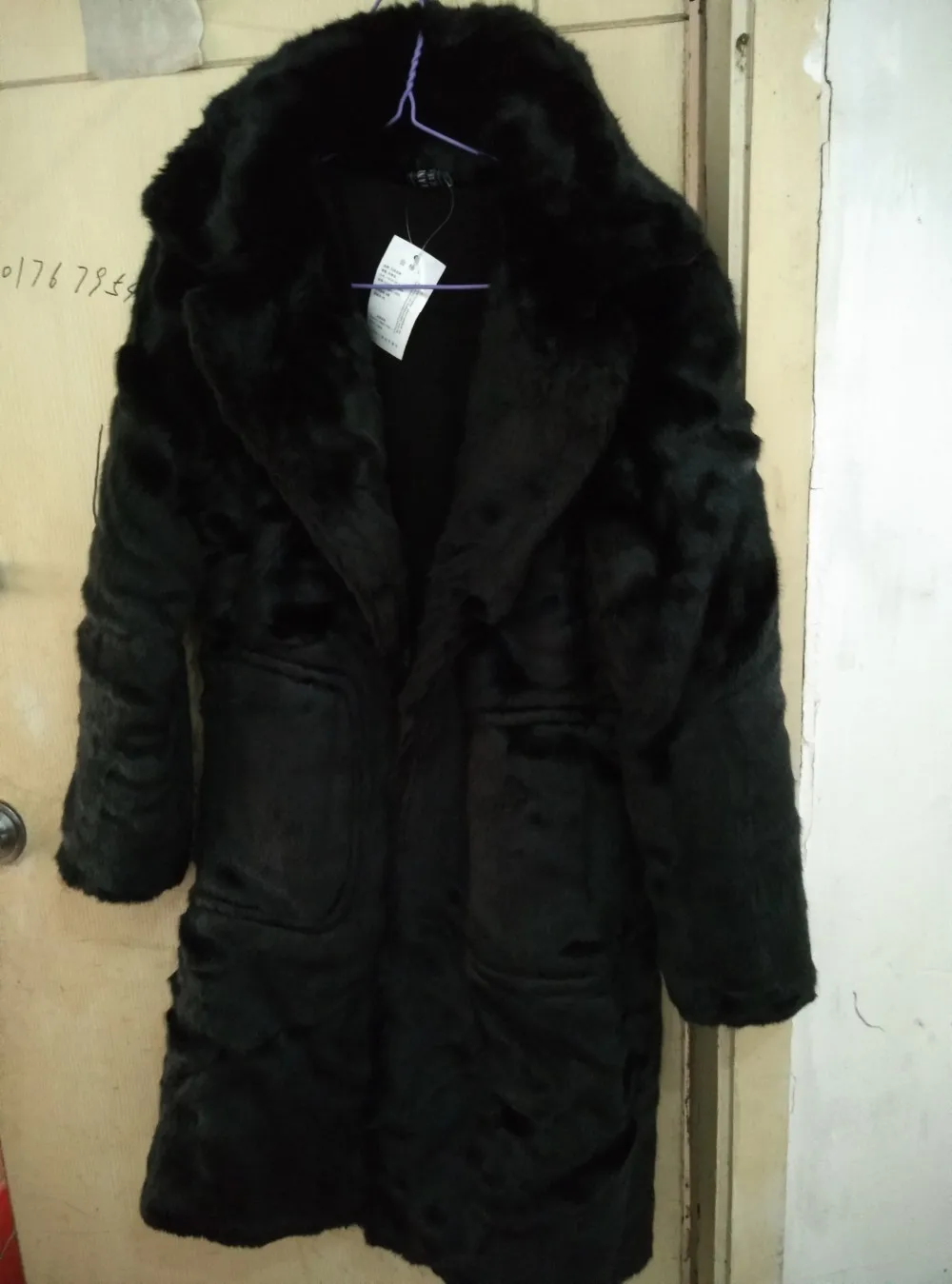 S/5XL зимняя мужская меховое пальто из норки большого размера, пальто из норки, мужская длинная меховая верхняя одежда, Двусторонняя одежда, куртка из искусственного меха K119
