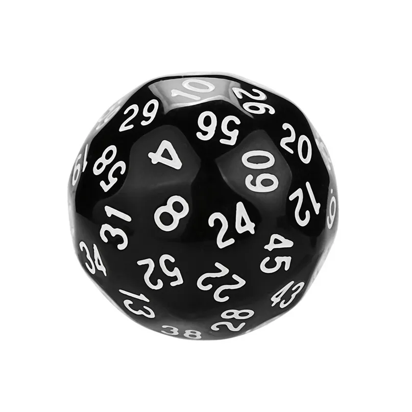 6 шт. набор игральных костей для игр многосторонние игральные кости D60