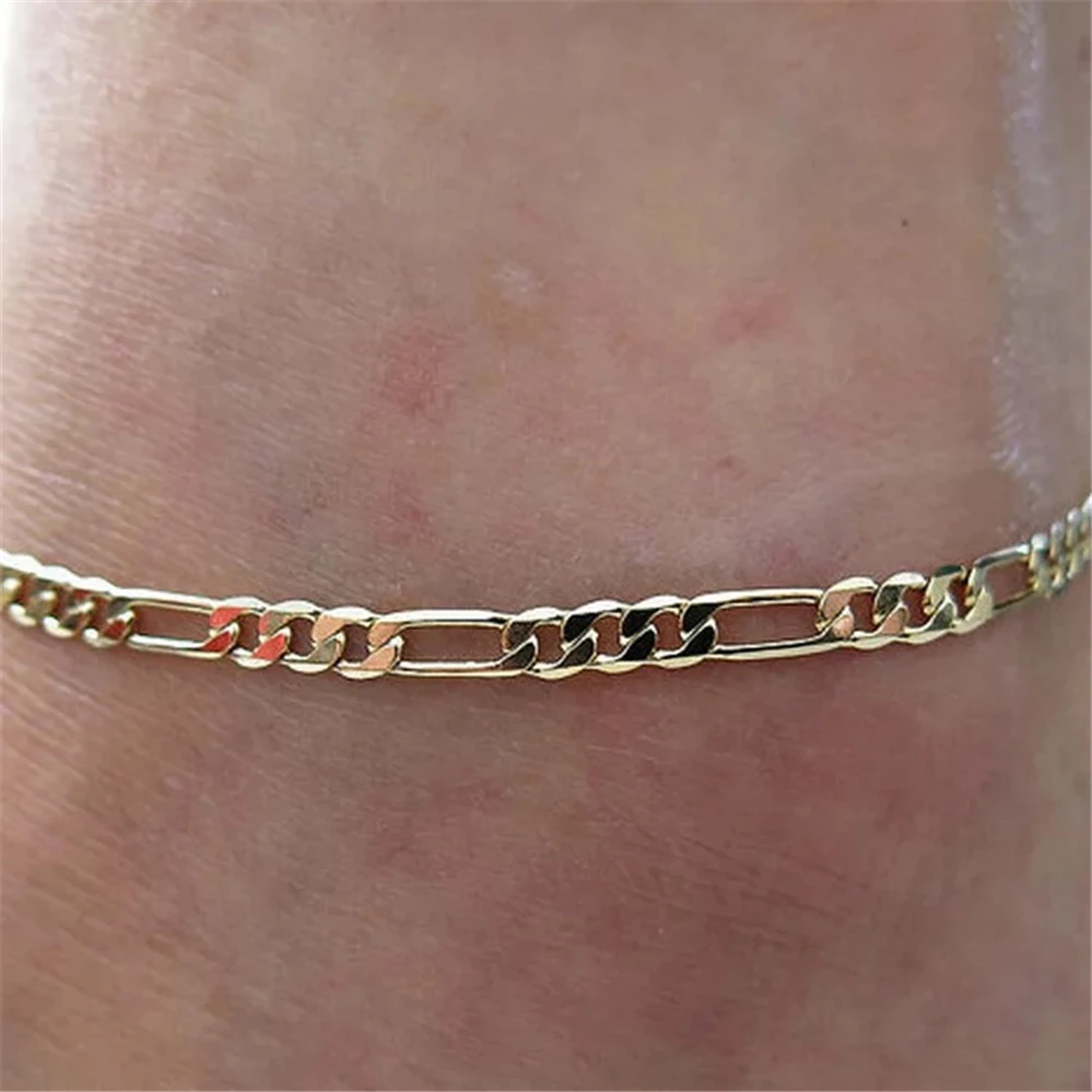 Free shipping jewelry fashion simple metal chain lady's foot bare Ankle Bracelet Cheville Barefoot Sandals Foot | Украшения и