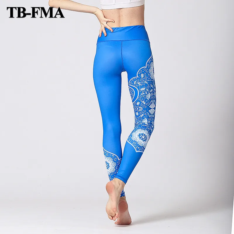Новинка 2018 брюки для йоги женские спортивные трико фитнеса и бега компрессионная