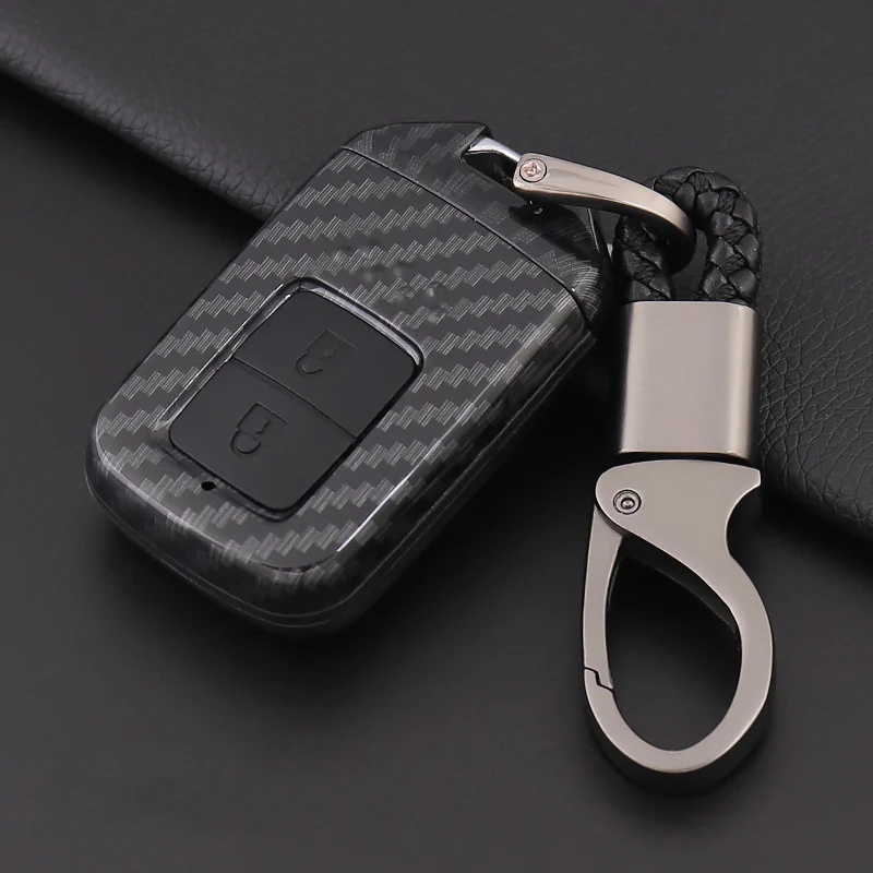 Умный чехол для дистанционного ключа от машины силиконовый из углеродного