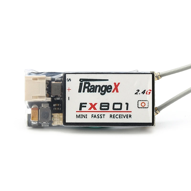 IRangeX FX801 S. BUS CPPM двойная антенна совместимый мини приемник для Futaba передатчик RC Quadcopter запасная часть
