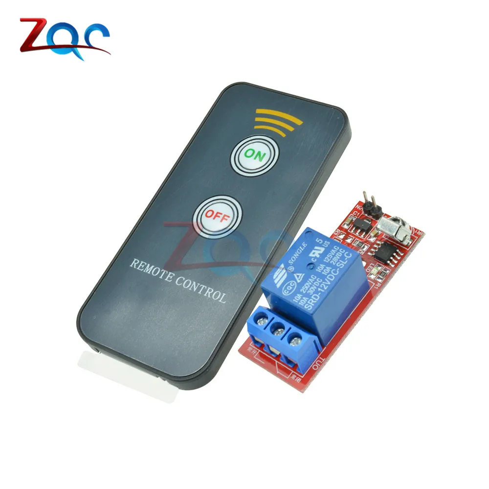 1 Channel CH DC 12V Relay Module Infrared IR Remote Switch Control Driving Board Controller for Electronic DIY | Обустройство дома