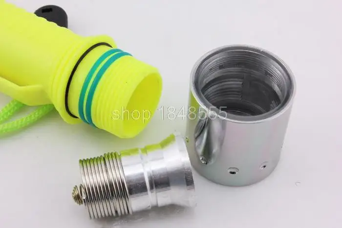 Фонарик для дайвинга Q5 светодиодный водонепроницаемый подводный портативный