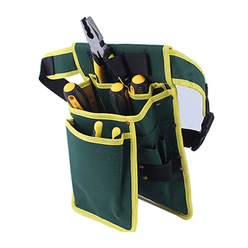 Зеленая Холщовая Сумка для ногтей 7 спецификаций утолщенная Универсальный