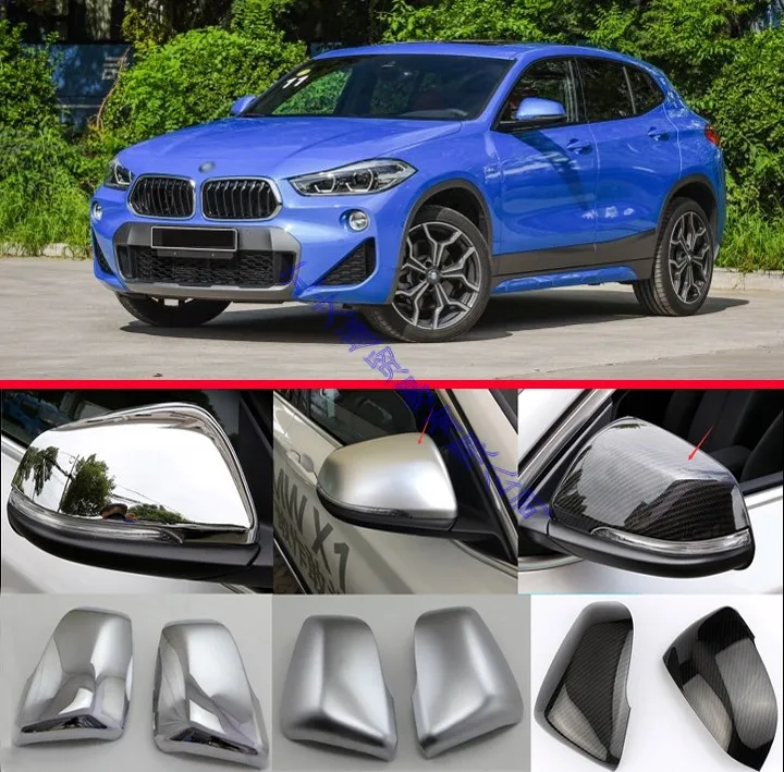 Накладки на боковое зеркало двери для BMW X2 F39 2018 2019 | Автомобили и мотоциклы