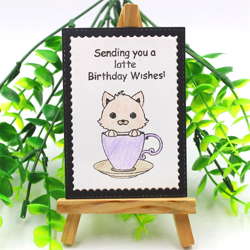 Прозрачные силиконовые штампы KSCRAFT с милыми кошками для скрапбукинга сделай