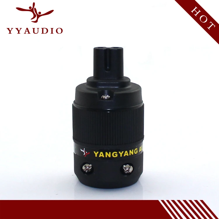Разъем питания YYAUDIO YY 08G 24K типа 8 IEC с родиевым покрытием|iec power connector|iec poweriec connector |