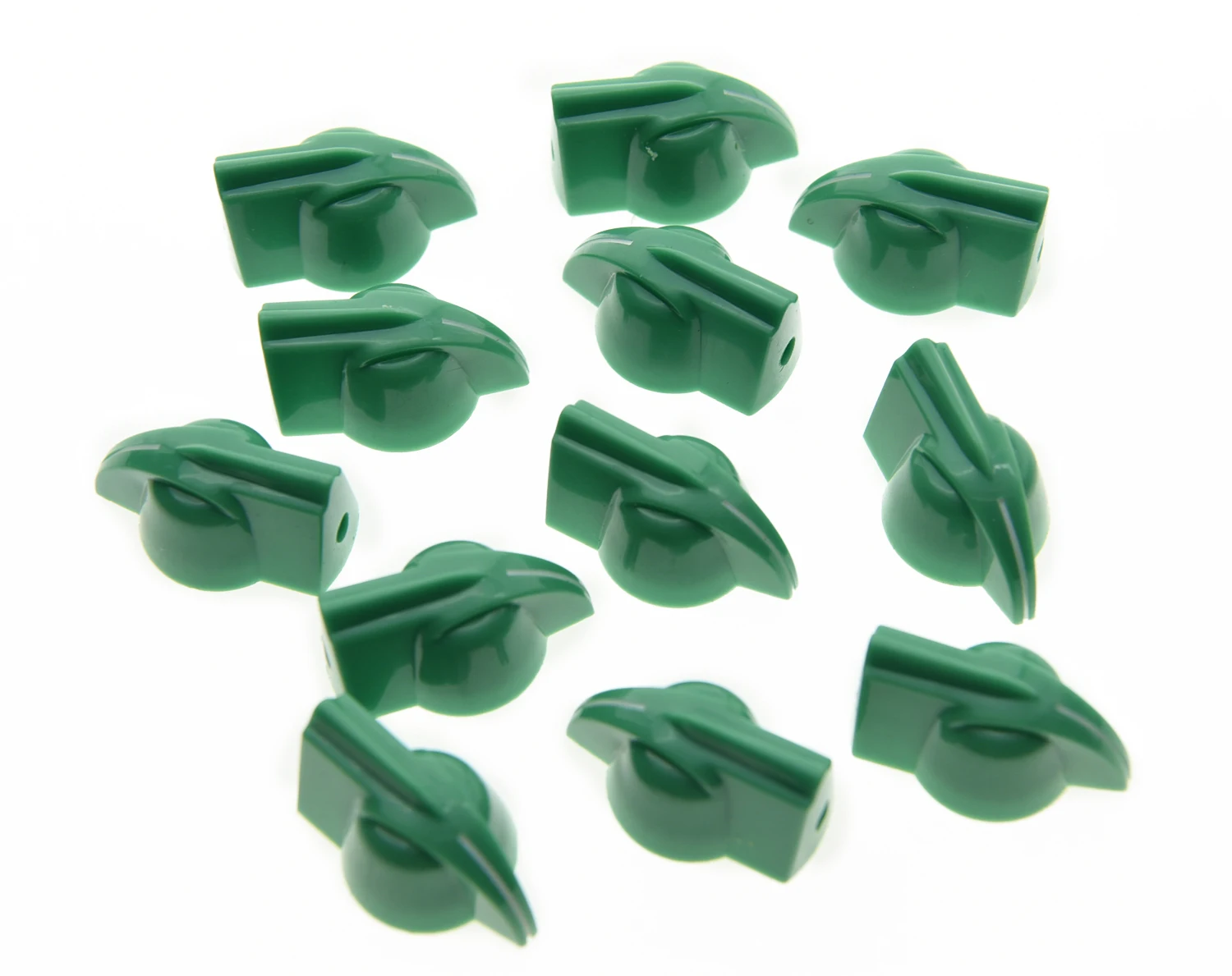 Набор винтажных насадок KAISH для гитары 12 шт./комплект|chicken head|pointer knobamp head |