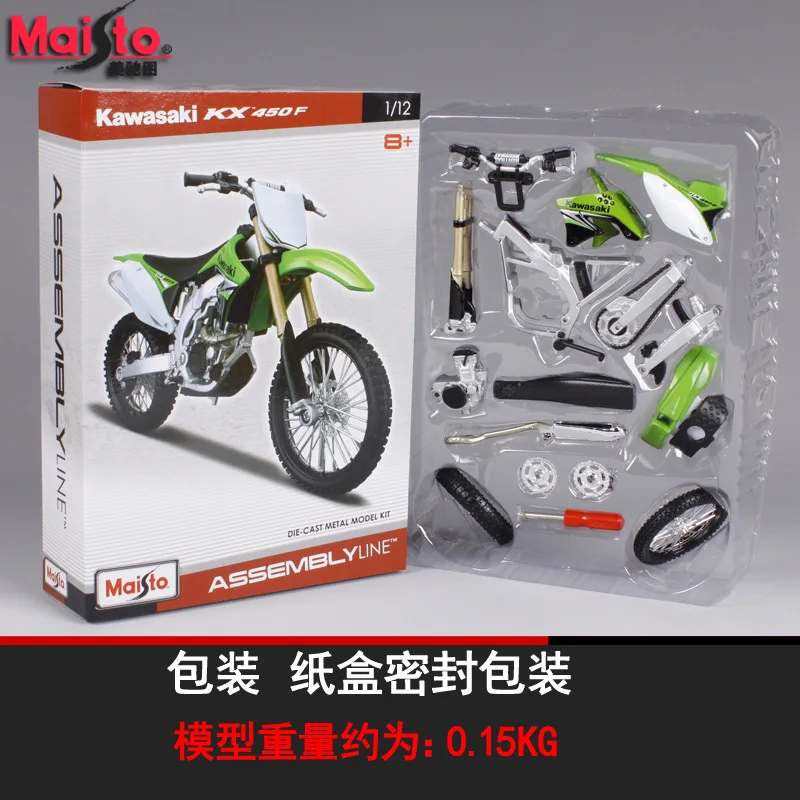 Сборная модель мотоцикла Maisto 1:12 Honda CBR600RR из сплава сборная Игрушечная сделай сам|