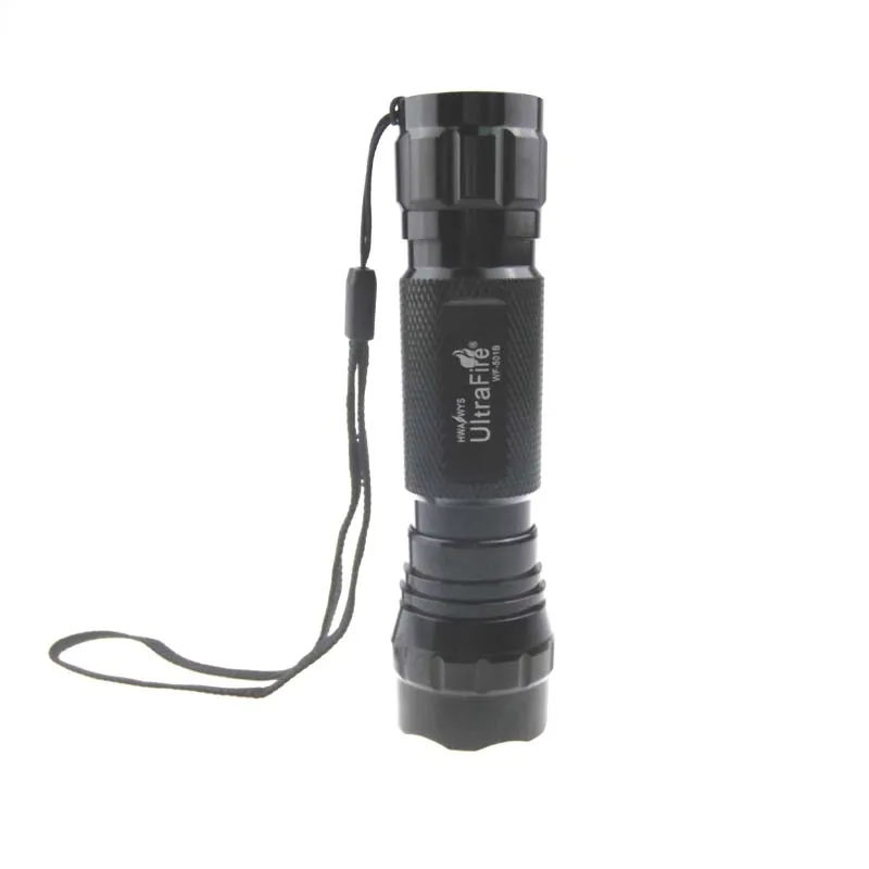 Фонарь для кемпинга, езды на велосипеде, 501B CREE XML T6, 3000 K, теплый белый светильник SMO, 3 режима, светодиодный светильник-вспышка, питание от 1 аккумулятора 18650
