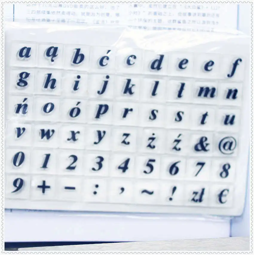 Прозрачные силиконовые каучуковые штампы PANFELOU 11 3*15 56 см 45 дюймов|rubber clear stamp|clear