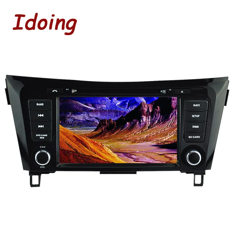 Idoing 2Din 8 &quotавтомобиль Android8.0 DVD радио плеер подходит Nissan Qashqai/X Trail 2014 gps навигация