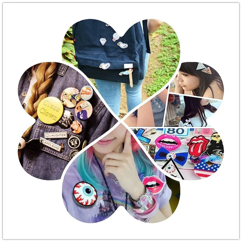 5 шт./лот мультфильм Harajuku аниме милый Солдат Сейлор Мун акриловая брошь значки